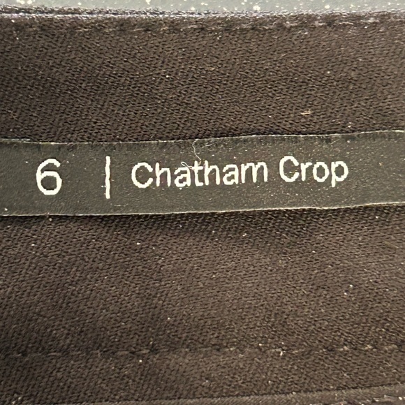 Talbots Chatham crop black pants - Picture 4 of 4